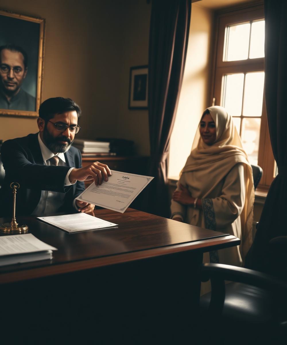 Conducted by a registered nikah khawan with two adult witnesses.