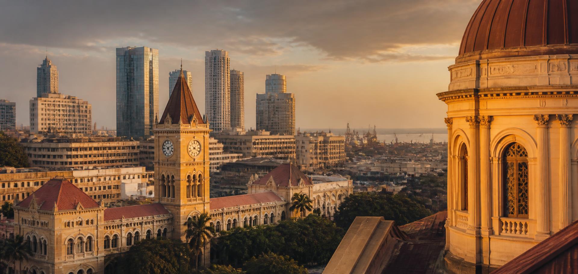 Karachi skyline at dusk, representing the city's 7 districts served by Court Marriage Pakistan