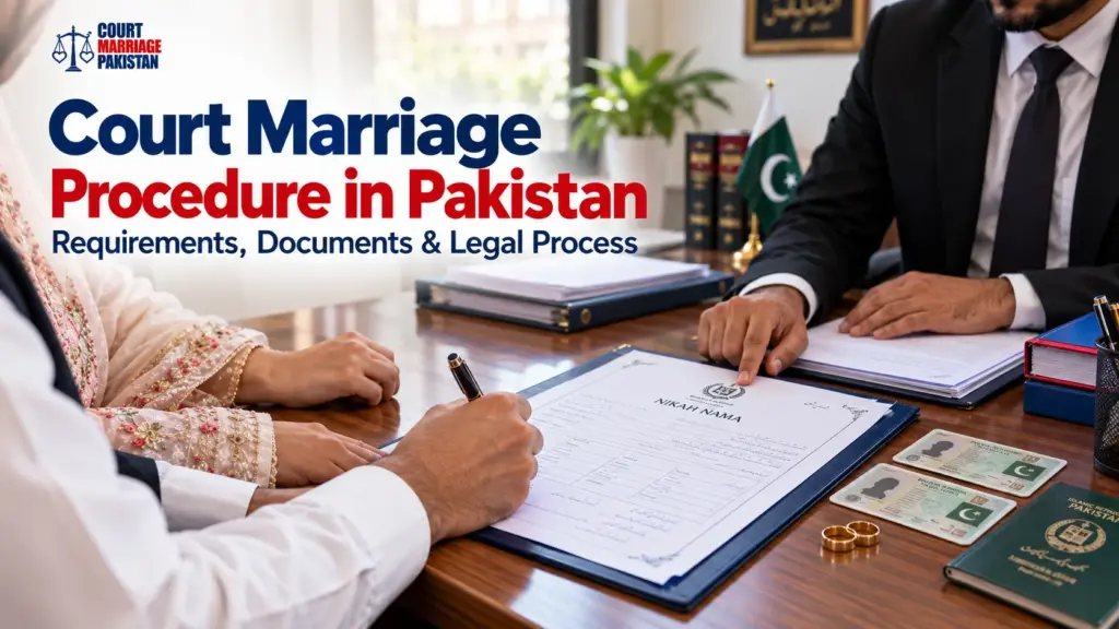 Court Marriage Procedure in Pakistan