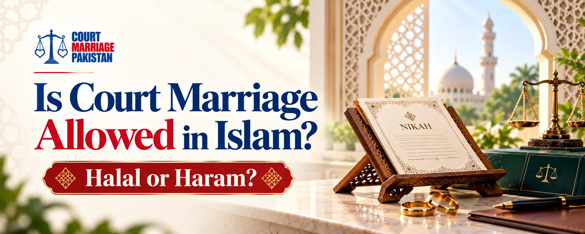 Court marriage and Nikah legal guidance in Pakistan